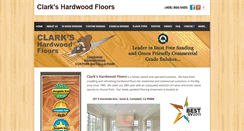 Desktop Screenshot of clarkshardwoodfloors.com